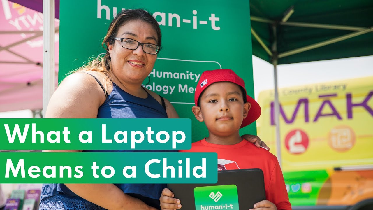 What a laptop means to a child - Rene Zamorano's Story