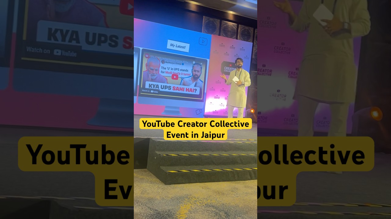 YouTube Creator Collective Event in Jaipur 2025 #youtubecreatorcollective #youtubeindia #youtube