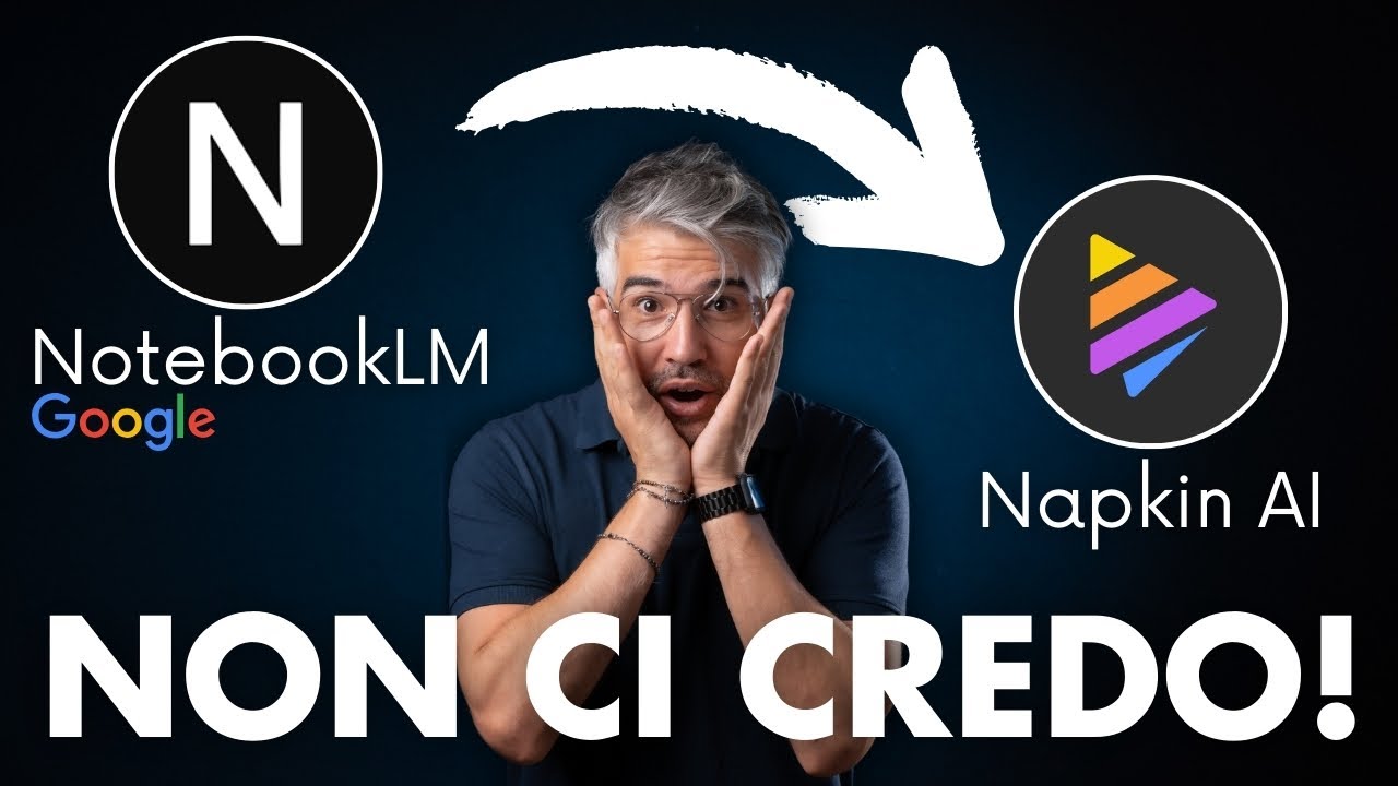 Napkin AI × NotebookLM: Il Workflow Definitivo per Note & Idee 🚀