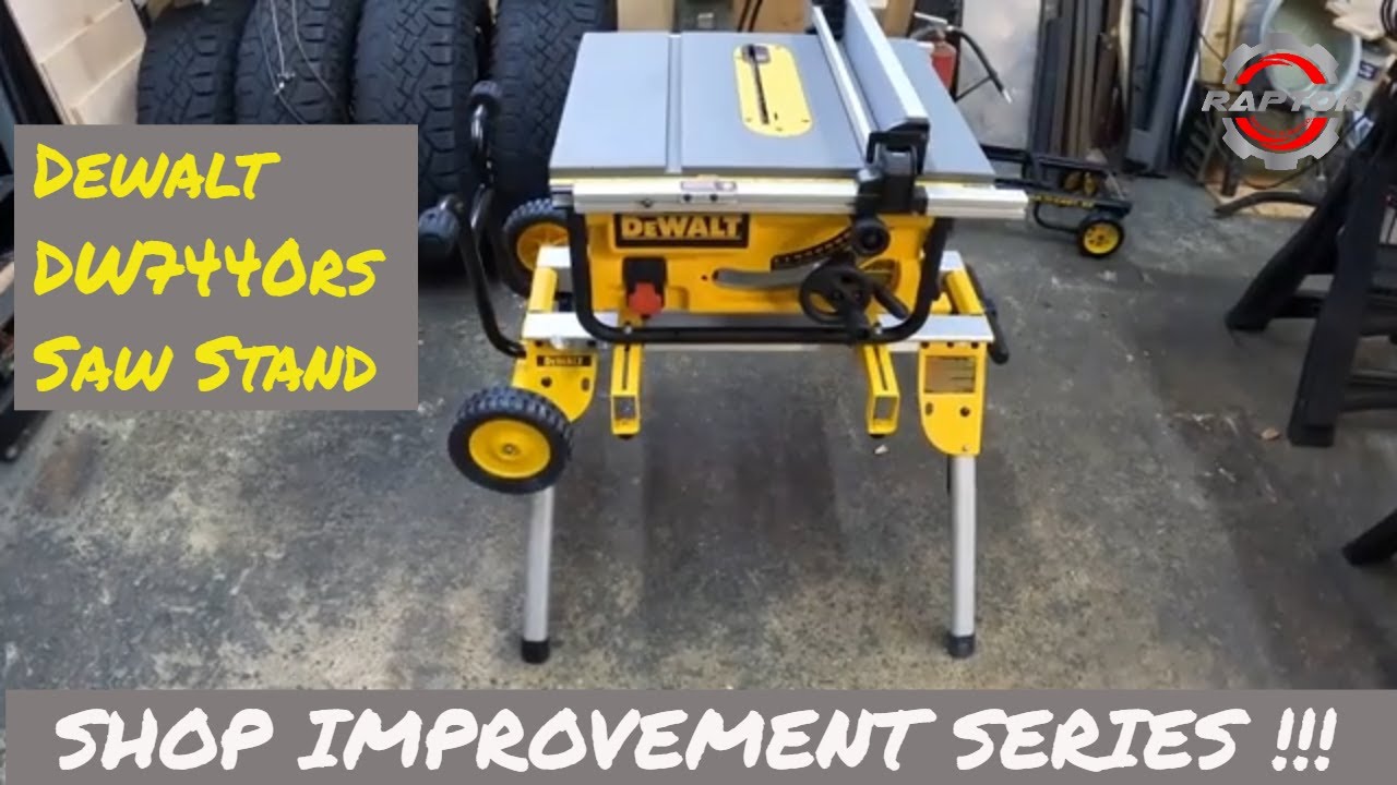 Советы по сборке подставки для пилы Dewalt DW7440RS
