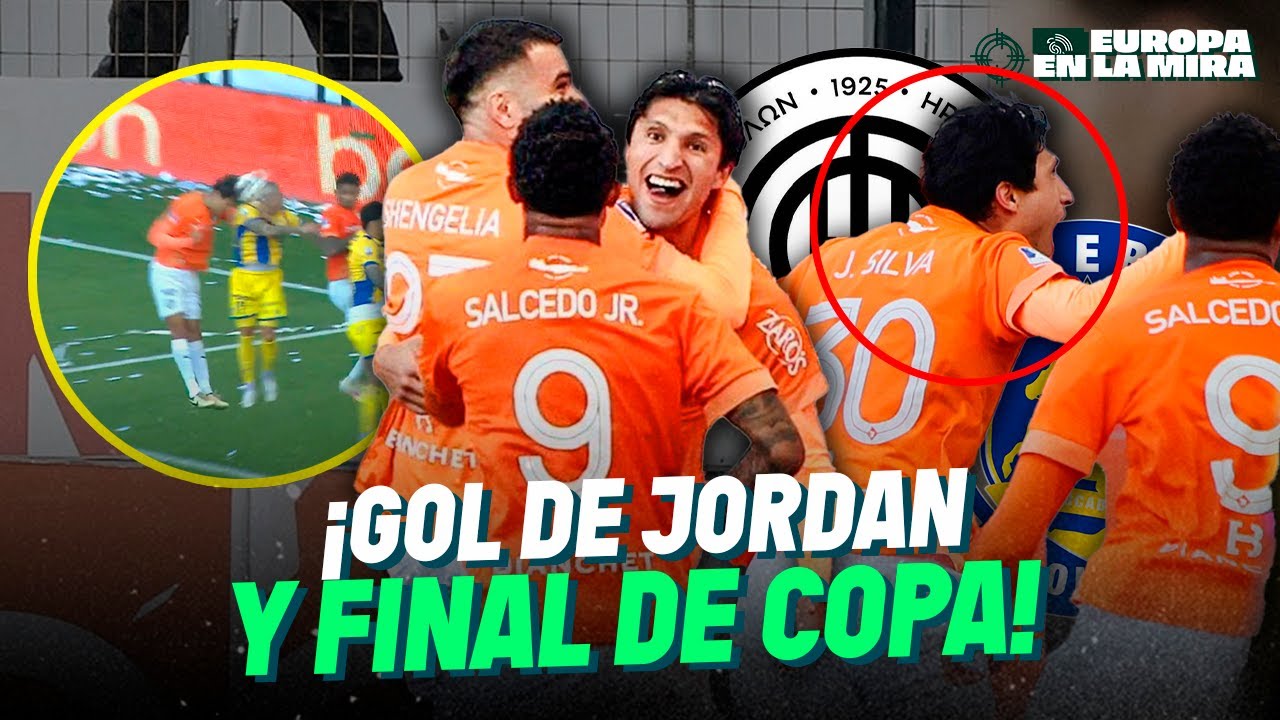¡GOL HISTÓRICO DEL MEXICANO JORDAN SILVA! 🏆 LLEVA al ΟFӀ CRETA a la FINAL de la COPA DE GRECIA 🚀