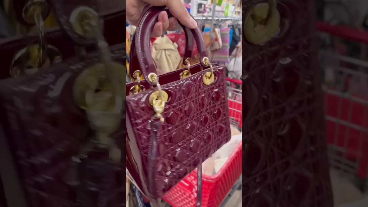 $8,000 Luxury Bag At The Thrift Store? 😱🙈🤩 #canada #shopping #thriftfing #fashion #vlog #anime