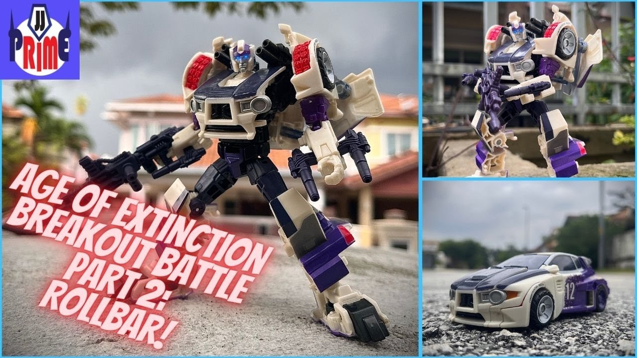 JJ Prime REVIEWS: Transformers AOE Breakout Battle Part 2: AUTOBOT ROLLBAR!