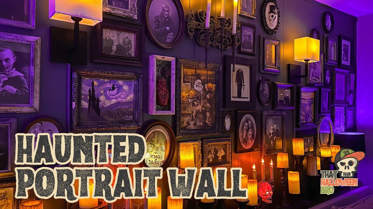 Haunted Portrait Wall