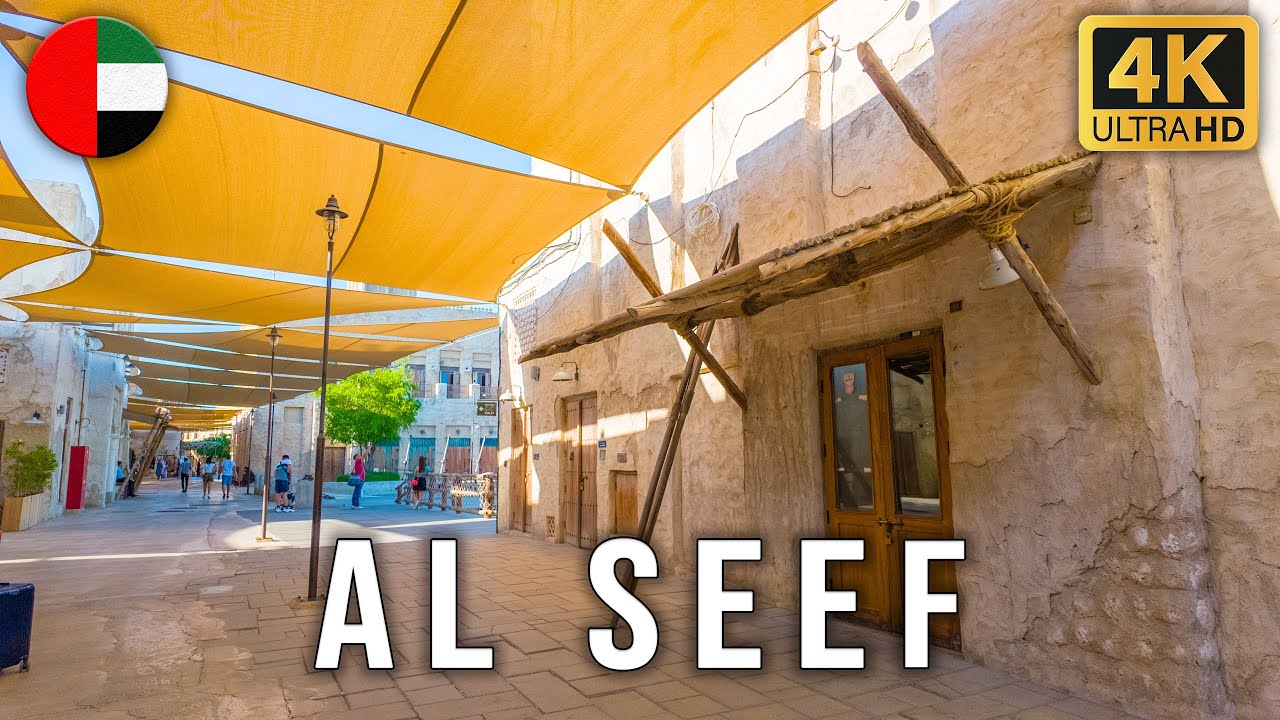 Dubai, UAE - Al Seef - A Replica Of Old Dubai