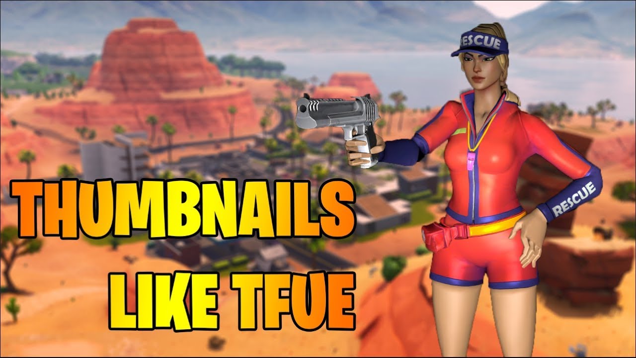 HOW TO MAKE A THUMBNAIL LIKE TFUE (MOBILE/PC) EASY TUTORIAL