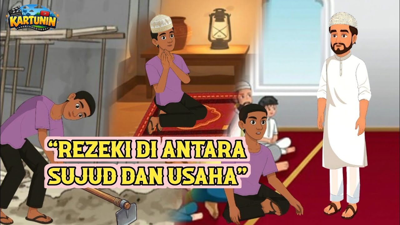 “Rezeki di Antara Sujud dan Usaha” (KARTUNIN) 