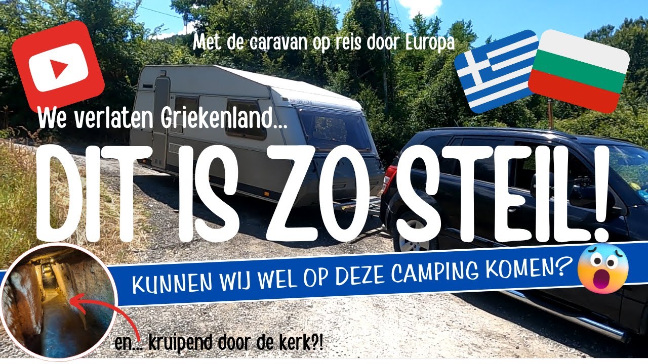 DEZE WEG IS ZO STEIL! Kunnen wij wel op deze CAMPING komen? Van GRIEKENLAND naar een NIEUW LAND[A22]