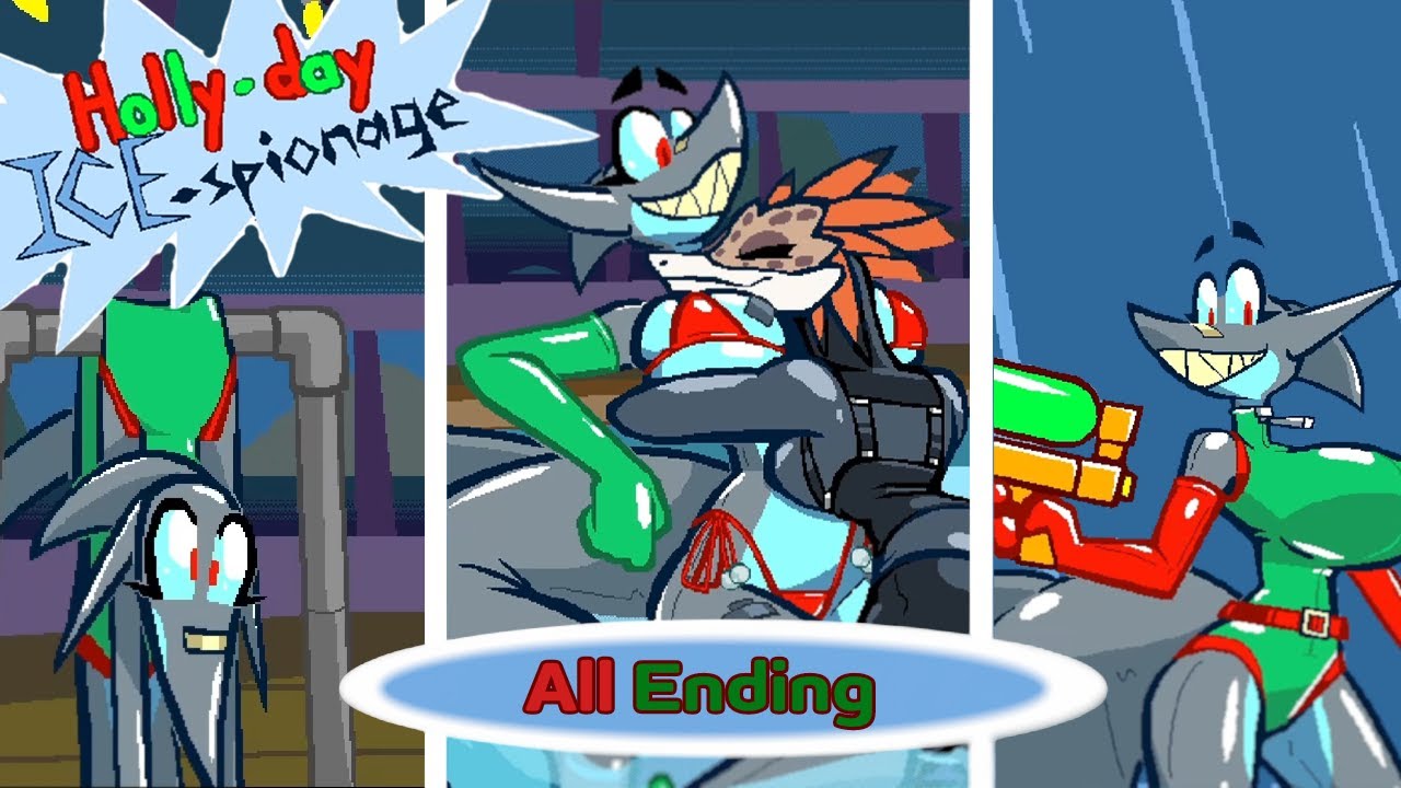 Holly-Day Ice-Spionage: All Ending