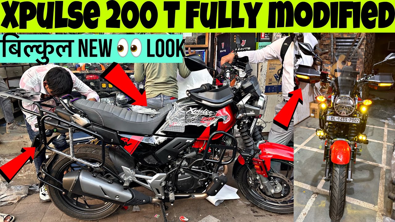 hero xpulse 200t modified | xpulse 200t modification accessories | xpulse modified