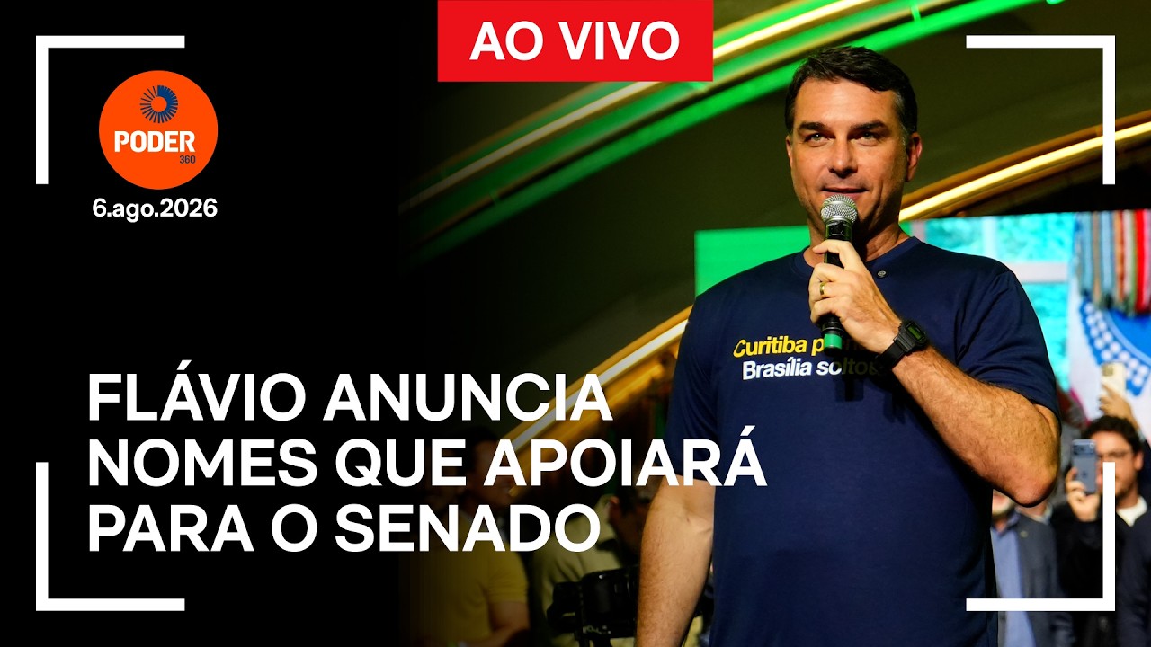 Ao vivo: Fl&aacute;vio anuncia nomes que apoiar&aacute; para o Senado