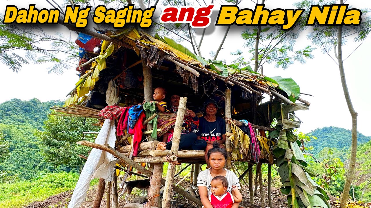 ANG MAG ANAK SA BAHAY BAHAYANG BAHAY !DAHON NG SAGING LAMANG