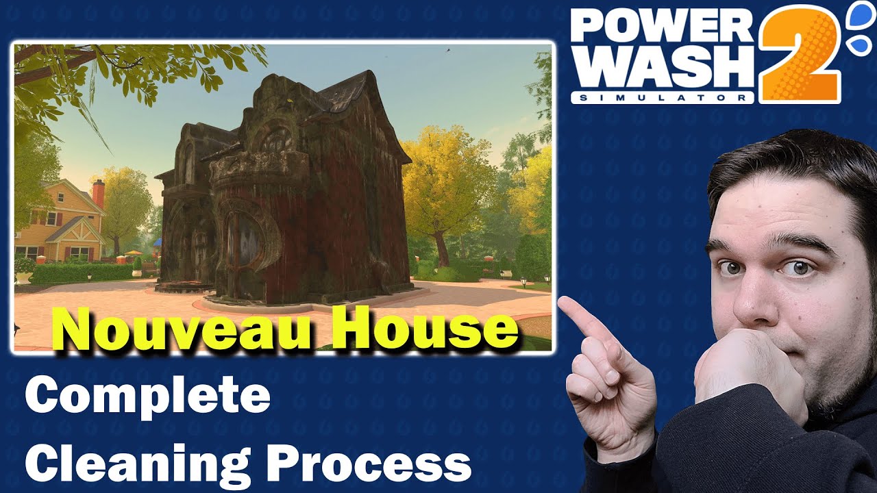 PowerWash Sim 2 - Walkthrough: Nouveau House - #notalking