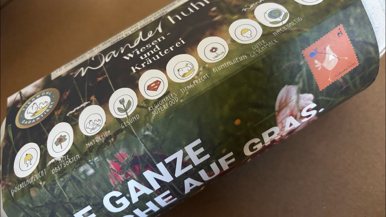 Das Ei I vom H&uuml;hnerarsch direkt in den Handel I Wanderhuhn