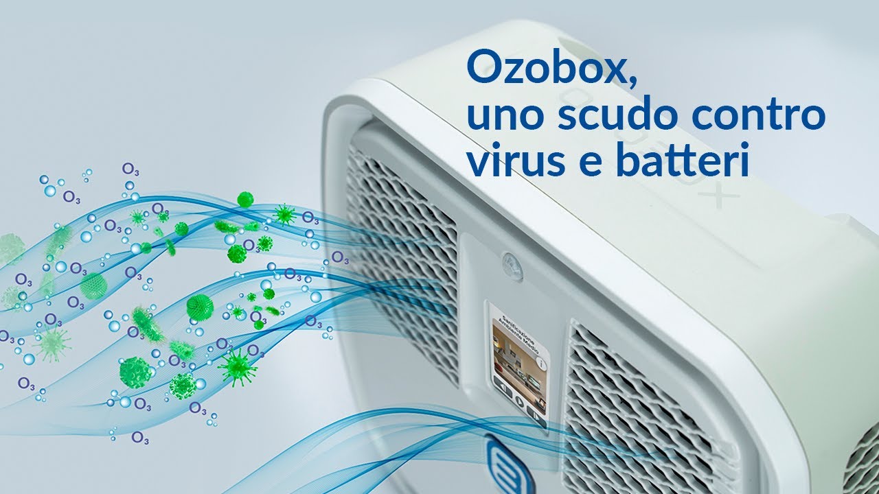 Ozobox, il sanificatore igienizzatore che purifica aria e acqua di casa da batteri e virus