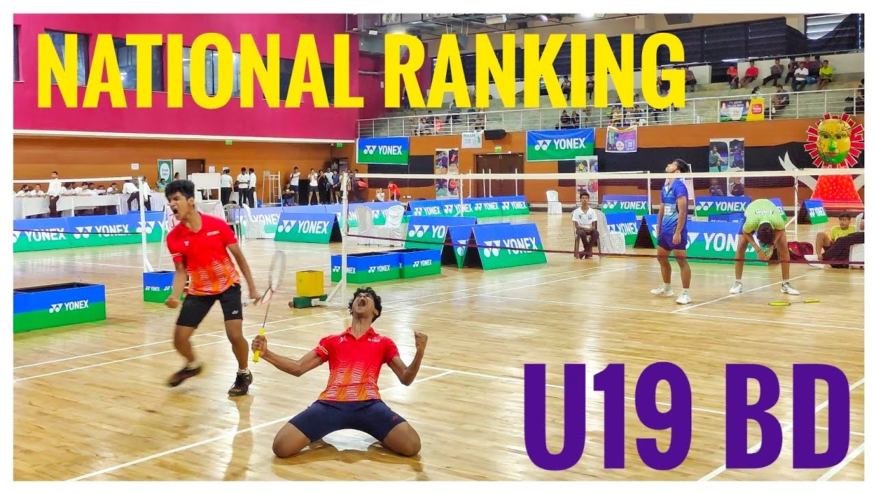 DEV/DHIREN AYYAPPAN VS AHWANI SINGH/ANSH VISHAL:YONEX SUNRISE ALL INDIA JUNIOR BADMINTON TOURNAMENT