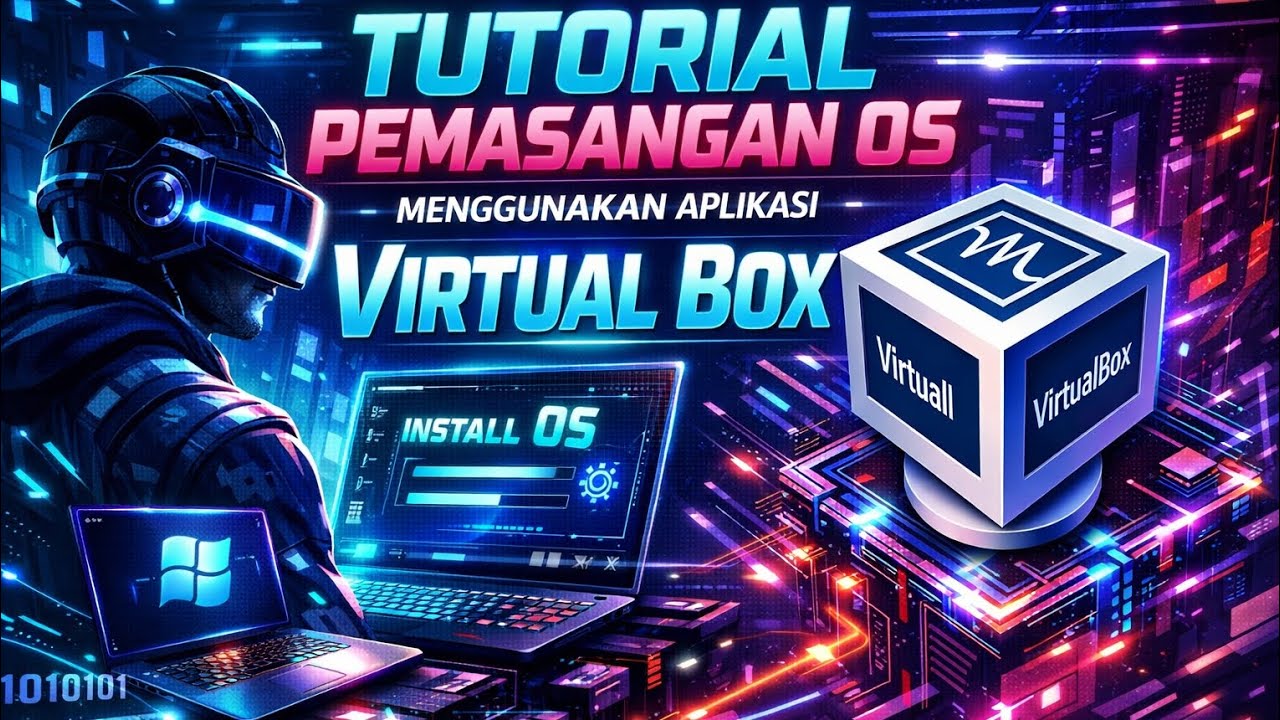 Tutorial menginstal OS menggunakan aplikasi Virtual Box