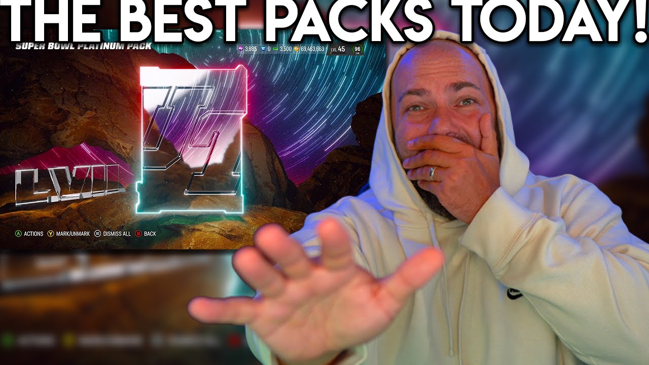 The BEST Super Bowl Pack Opening You Will See!