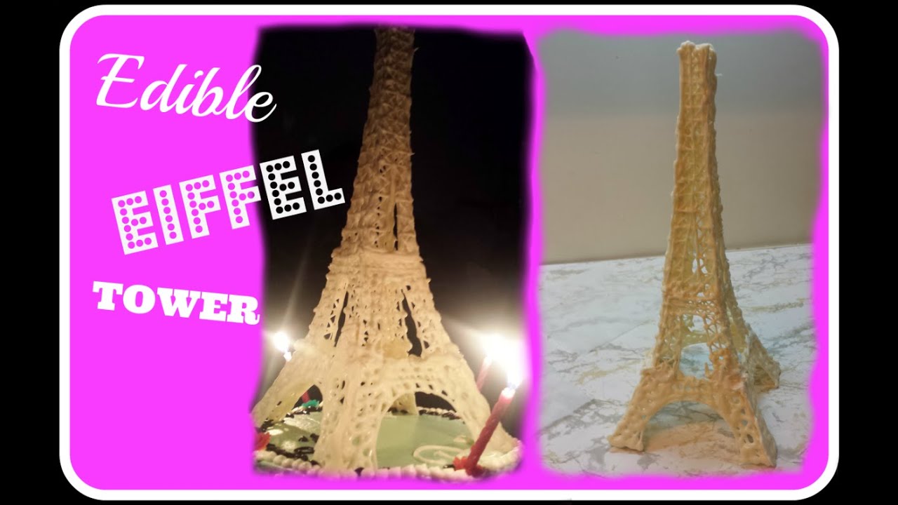 HOW TO--EDIBLE EIFFEL TOWER