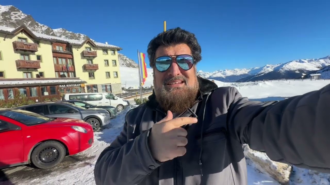 Snow in Italy 🇮🇹 ￼برف باری اٹلی میں 