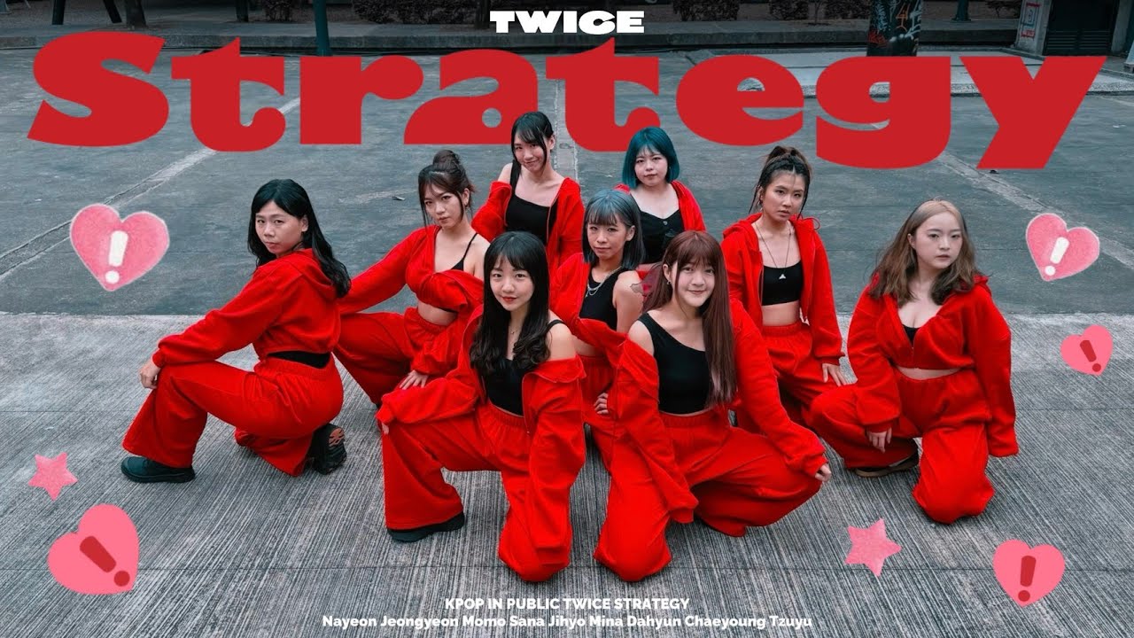 [*-KPOP IN PUBLIC-*] TWICE - STRATEGY Dance Cover from Taiwan Taipei