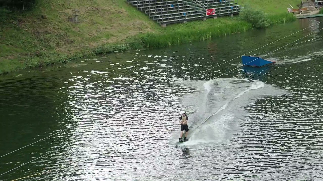 Wakeboarden auf dem Twistesee