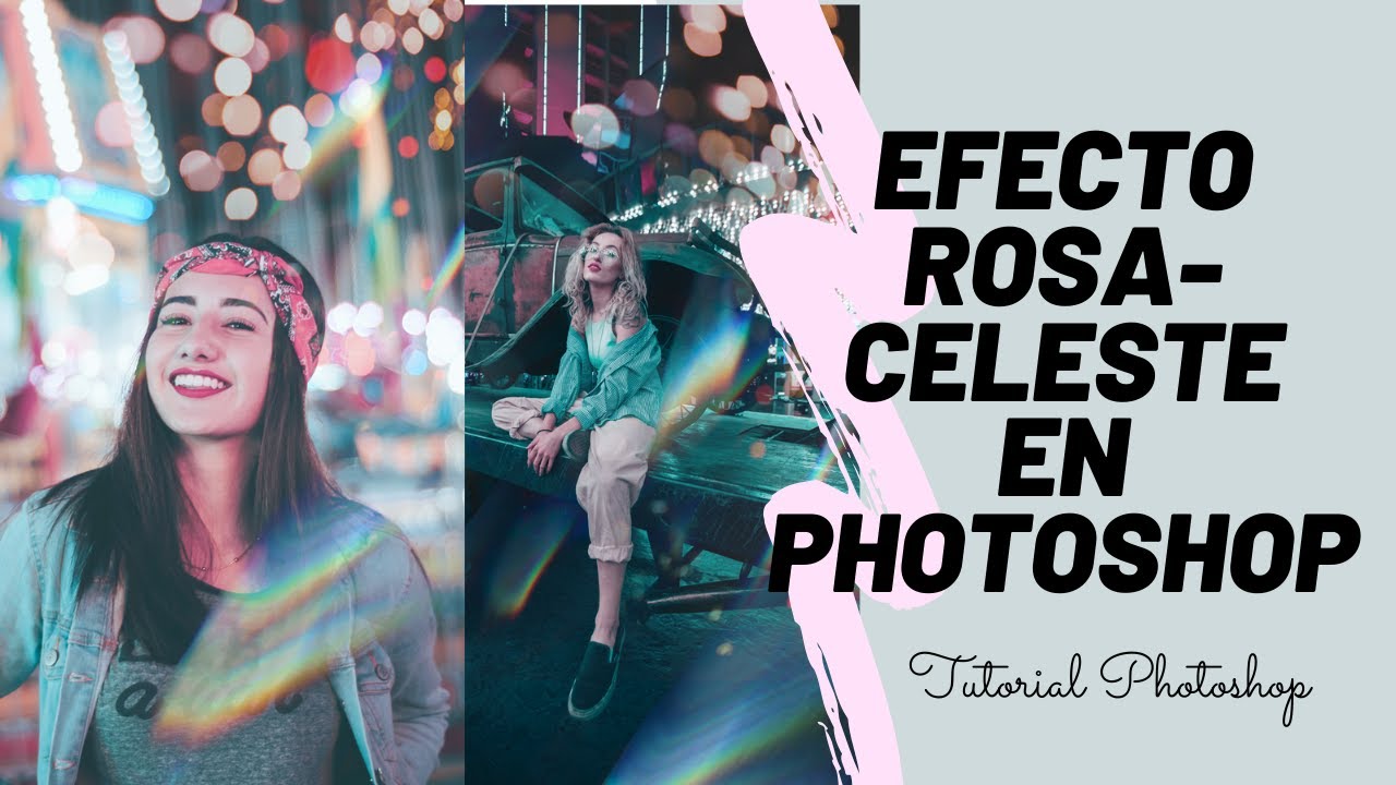 Efecto Rosa y Celeste estilo Brandon Woelfel -  Tutorial Photoshop