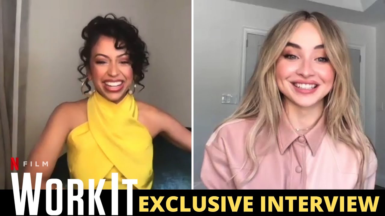 Work It Interview Liza Koshy and Sabrina Carpenter