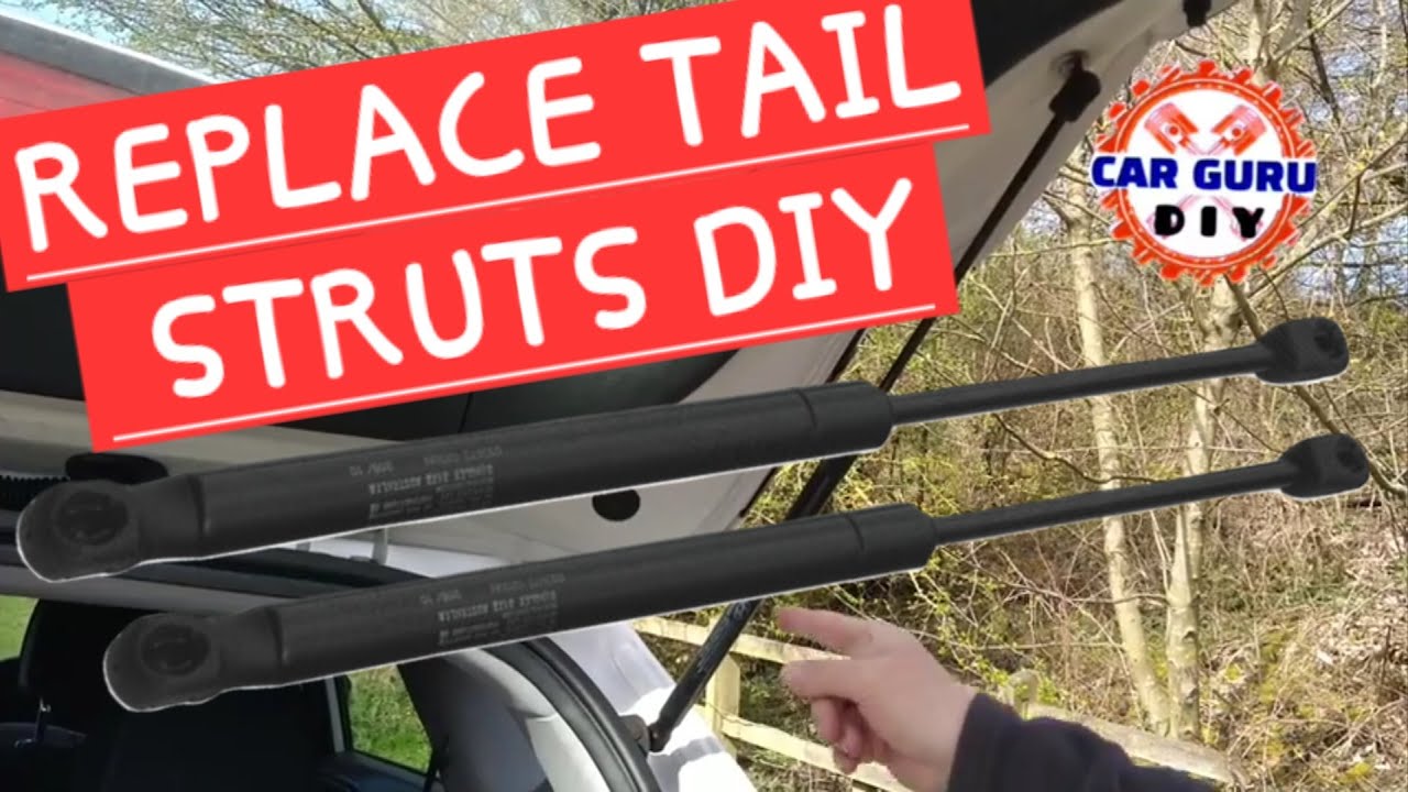 Как заменить газовые амортизаторы задней двери @CarGuruDIY #cargurudiy