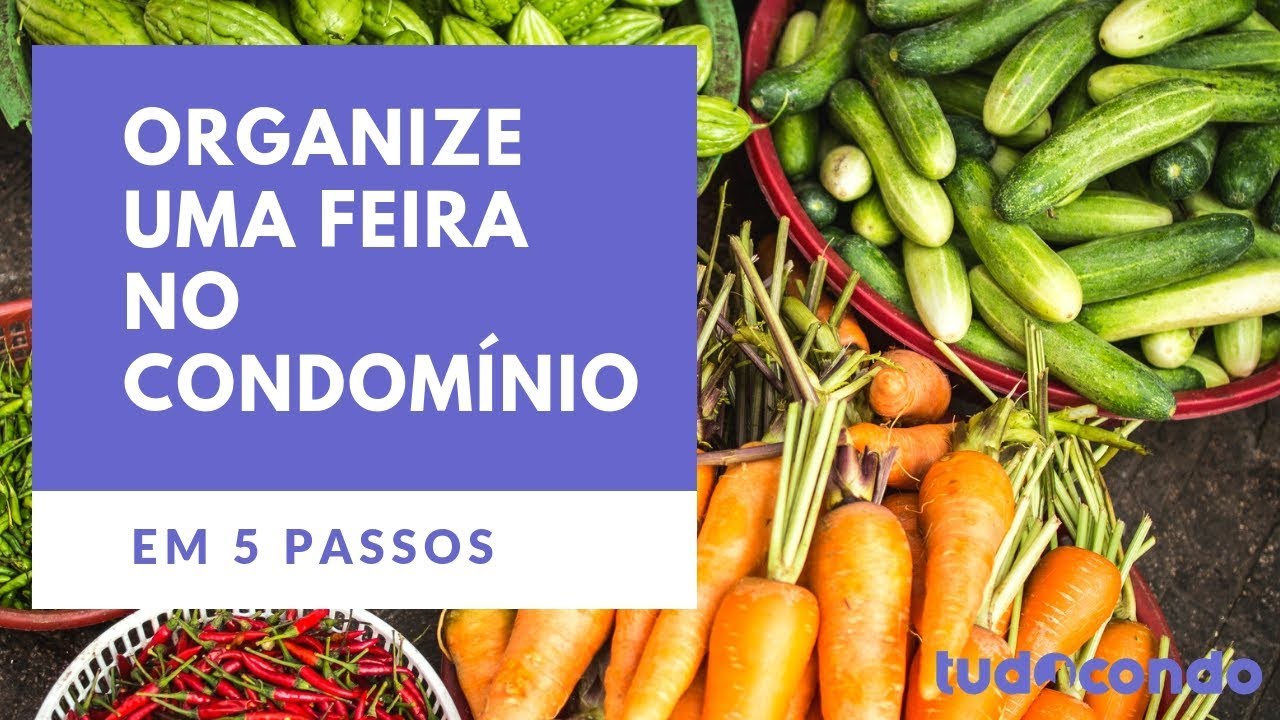 Feira no condomínio: como organizar uma em 5 passos
