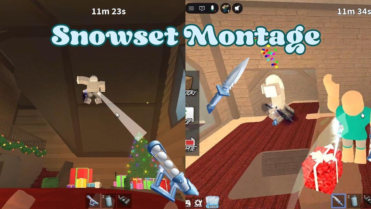SNOWSET MONTAGE in MM2 - Oliii.mm2