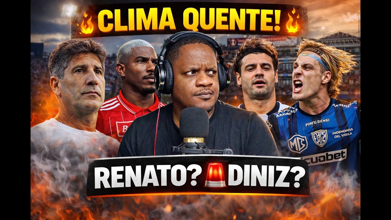 BOMBA NO VASCO! Renato Gaúcho no radar, Diniz ameaçado e anúncios próximos