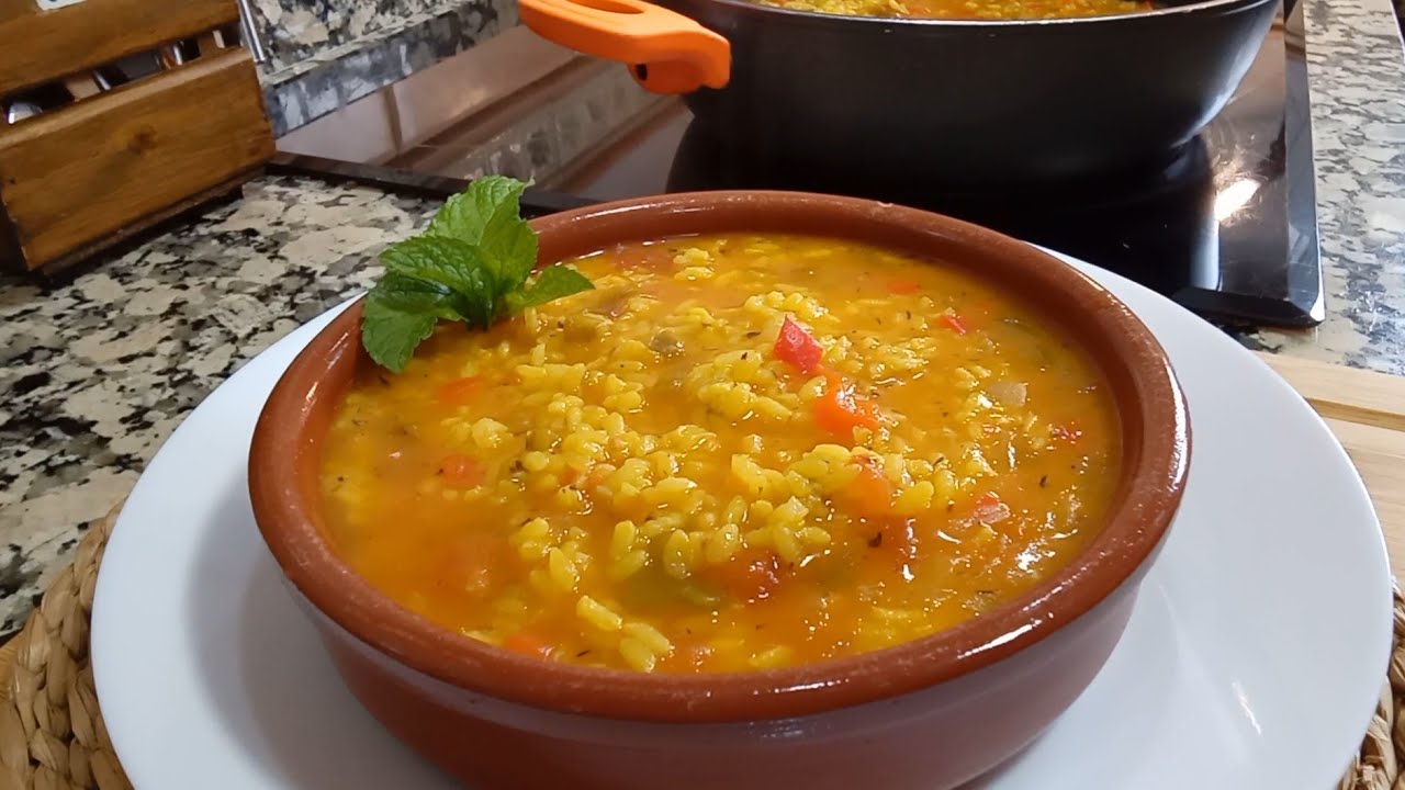 ARROZ CON VERDURAS, una receta muy económica y fácil de hacer con un sabor increible 👌🏼