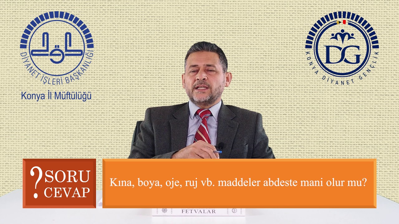 Kına ve Oje Abdeste Mani Olur Mu?