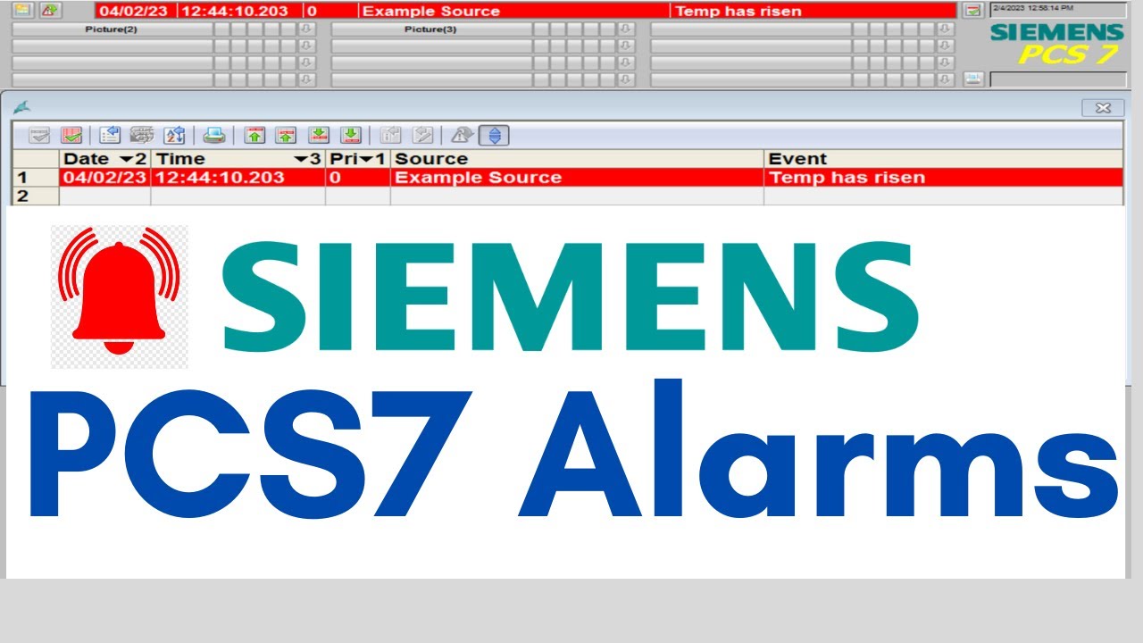 Конфигурация сигнализации SIEMENS PCS7