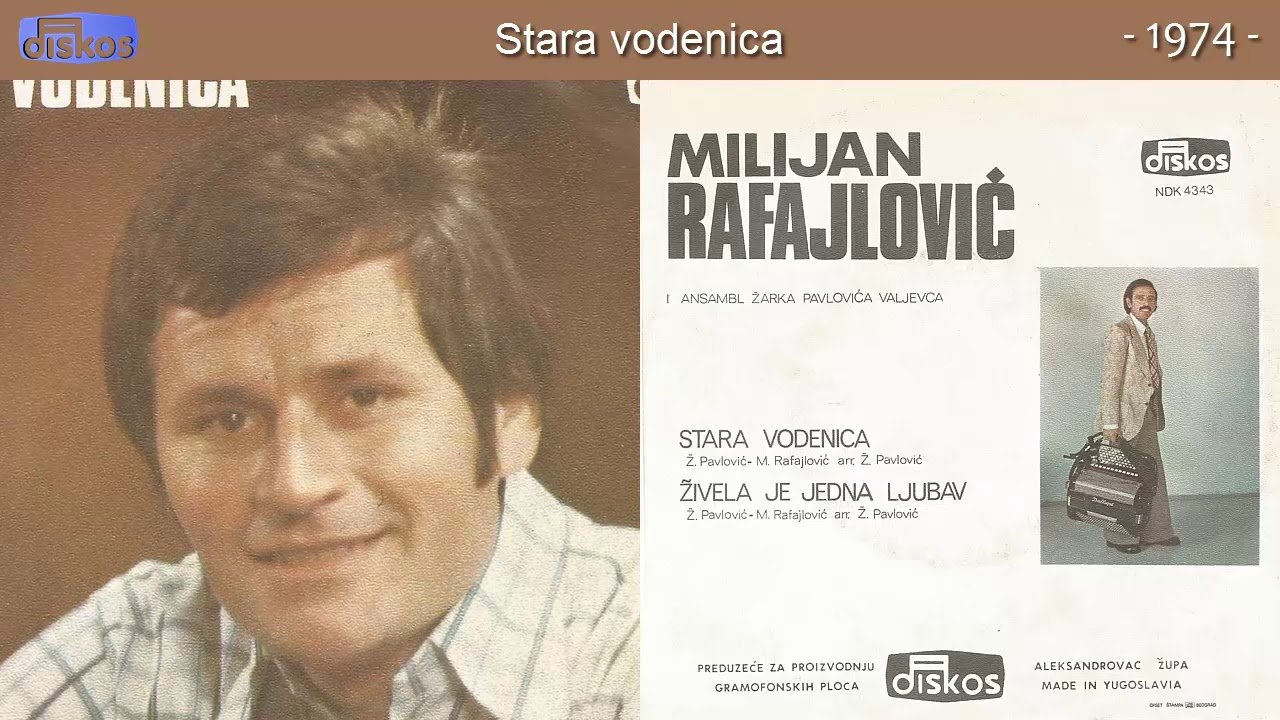 Milijan Rafajlovic - Stara vodenica - (Audio 1974)