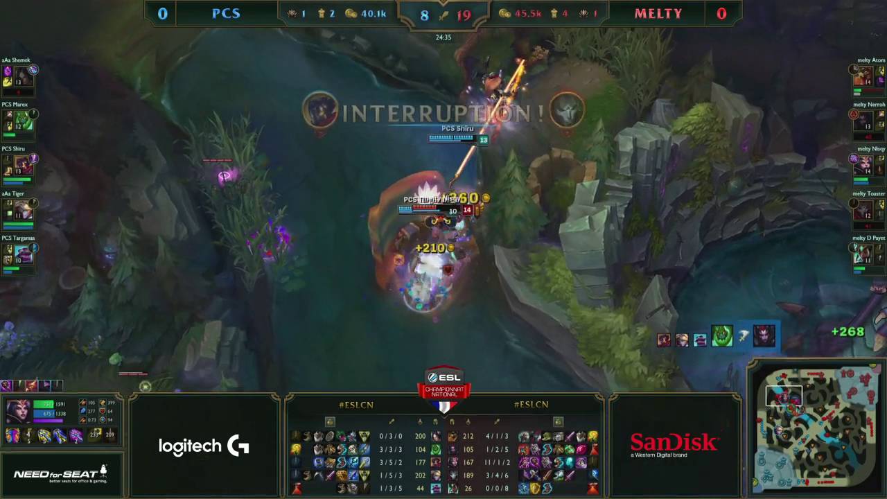 Retournement de situation gr&acirc;ce &agrave; l'engage @MarexLoL #ESLCN #LOL