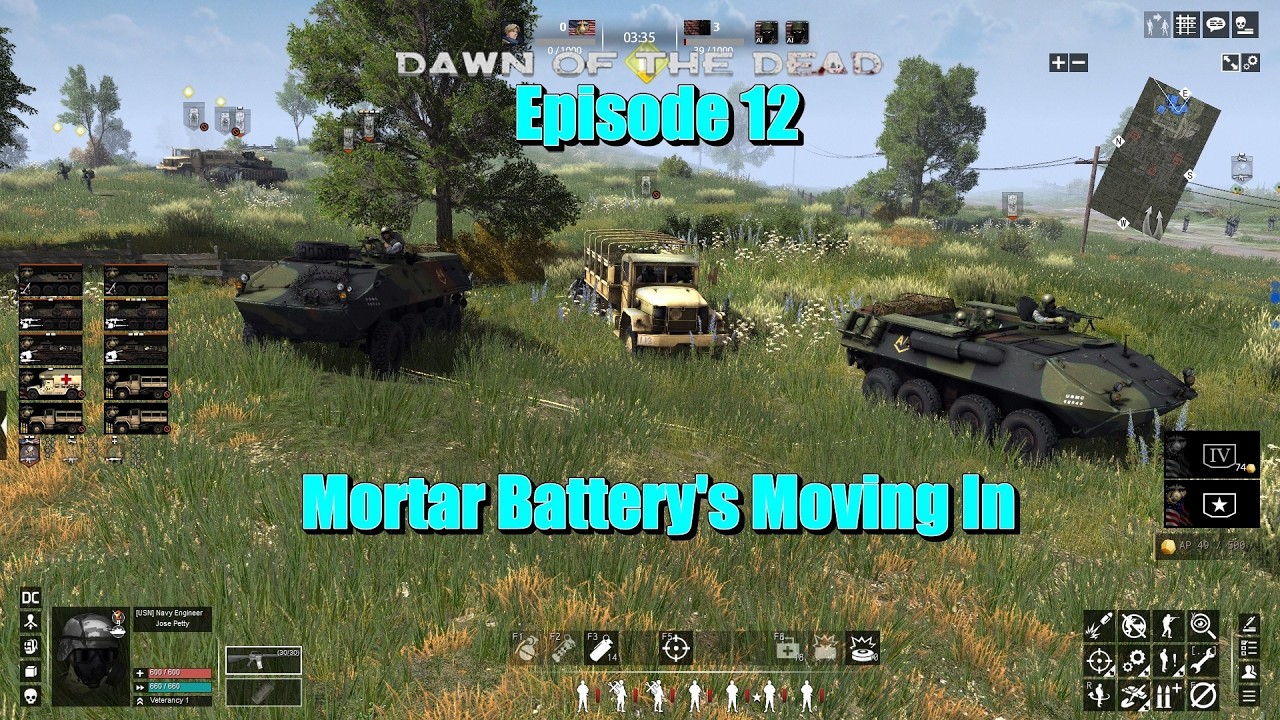 Mortar Battery's Moving In (USMC Conquest)