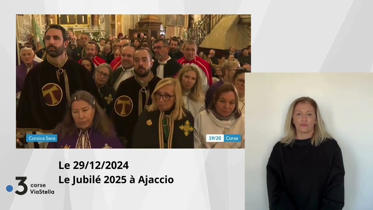 29.12.2024 Le Jubilé 2025 à Ajaccio