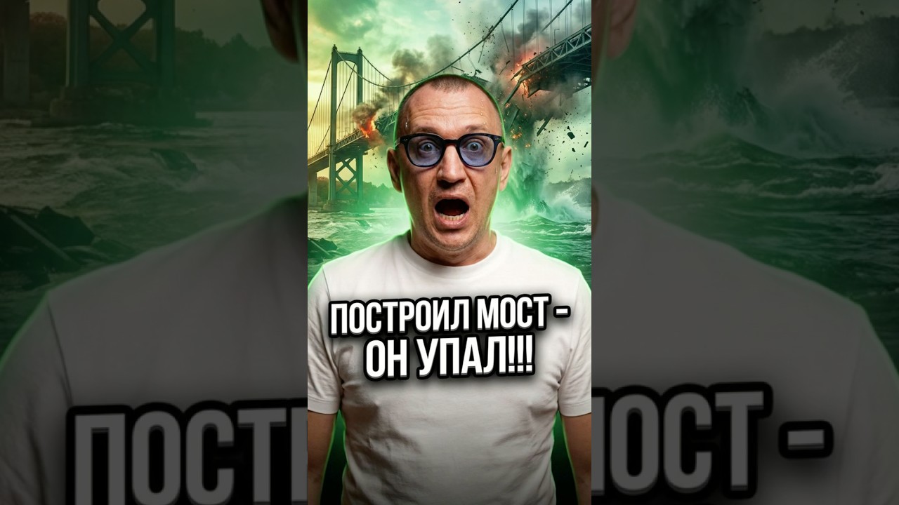 Я ПОСТРОИЛ МОСТ - он упал! Но я их предупреждал!