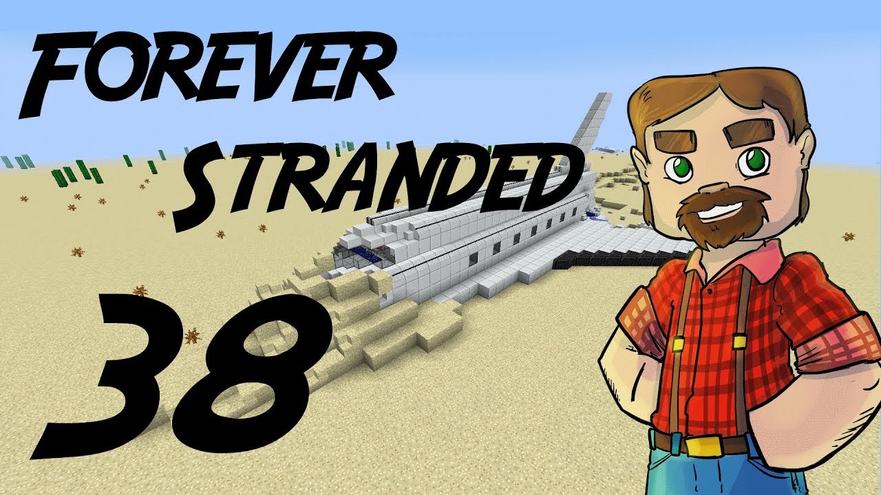 Modded 1.10 Minecraft: Forever Stranded Episode 38:  Mastering the Meteor!