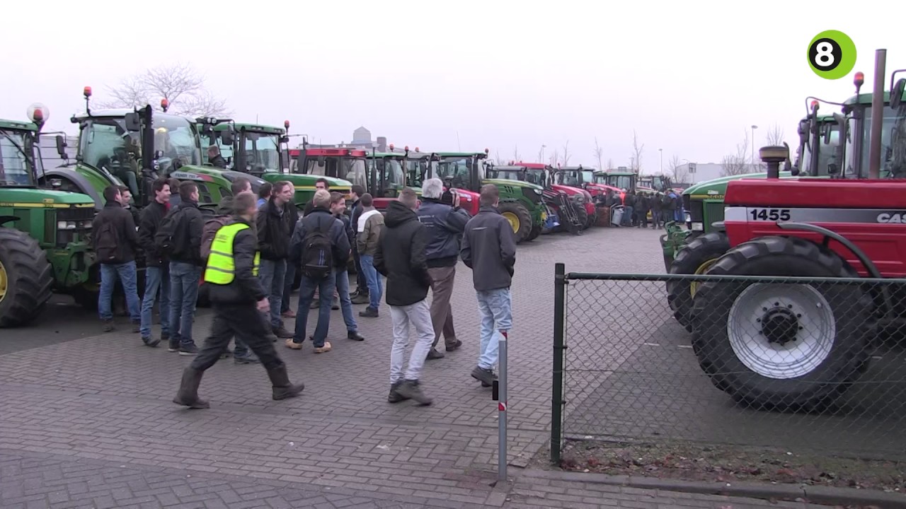 Studenten AOC Oost mogen met trekker naar school