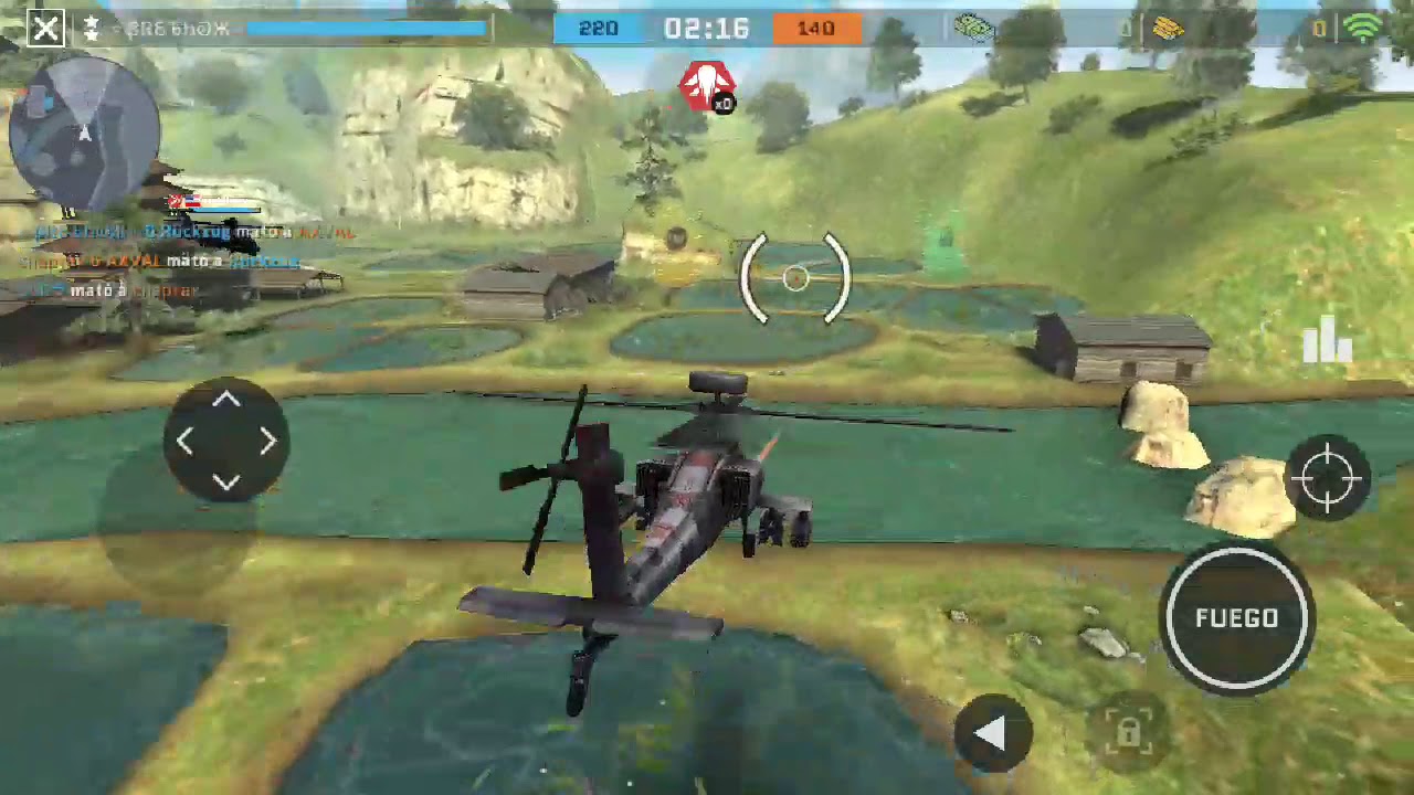 Massive Warfare liquidando a todos con tomahawk xD