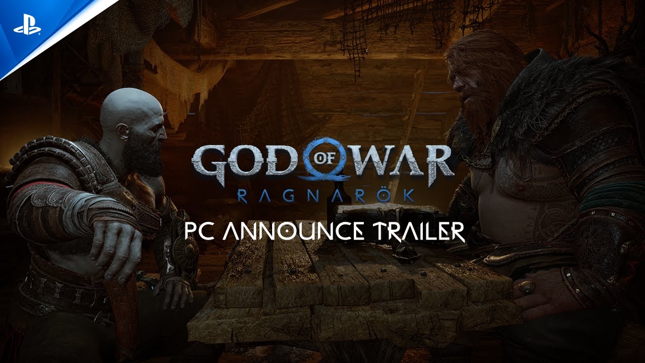 God of War Ragnar&ouml;k PC - Announce Trailer | PC Games (Audio Description Available)
