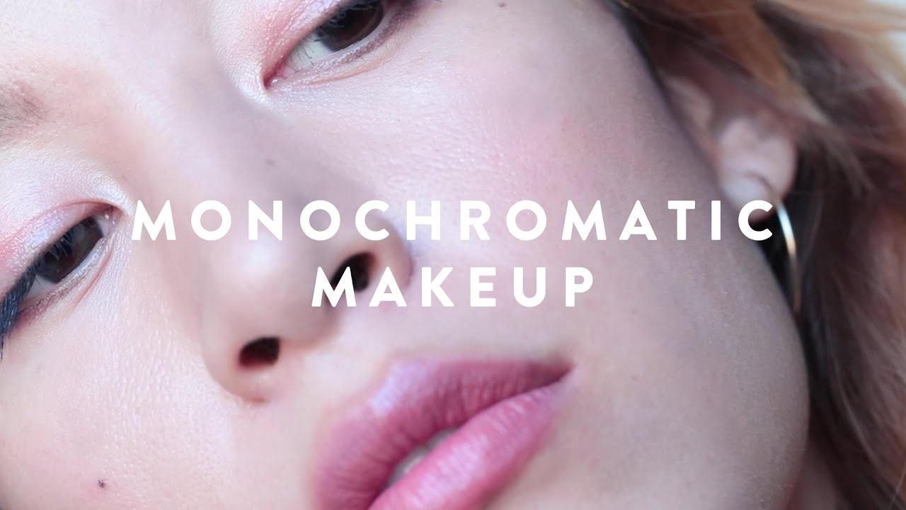 MONOCHROMATIC MAKEUP LOOK