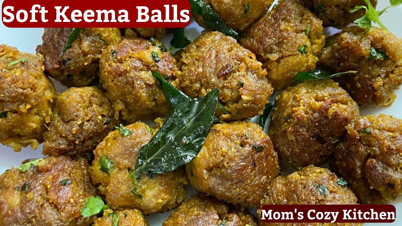 Soft Mutton Keema Balls | Keema Nuggets | Keema Kofta | Meat Balls | Mom&rsquo;s Cozy Kitchen