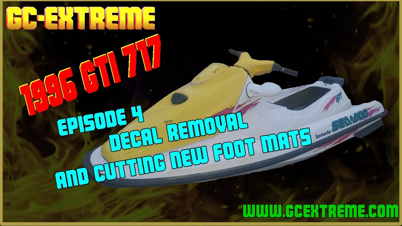 1996 Sea-Doo GTI Project 4: Episode 4: HyroTurf Mats