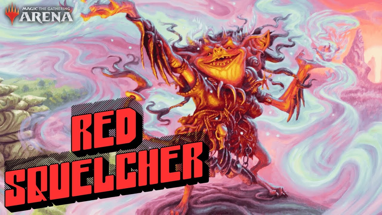 Mono Red Squelcher | Timeless BO3 | MTG Arena