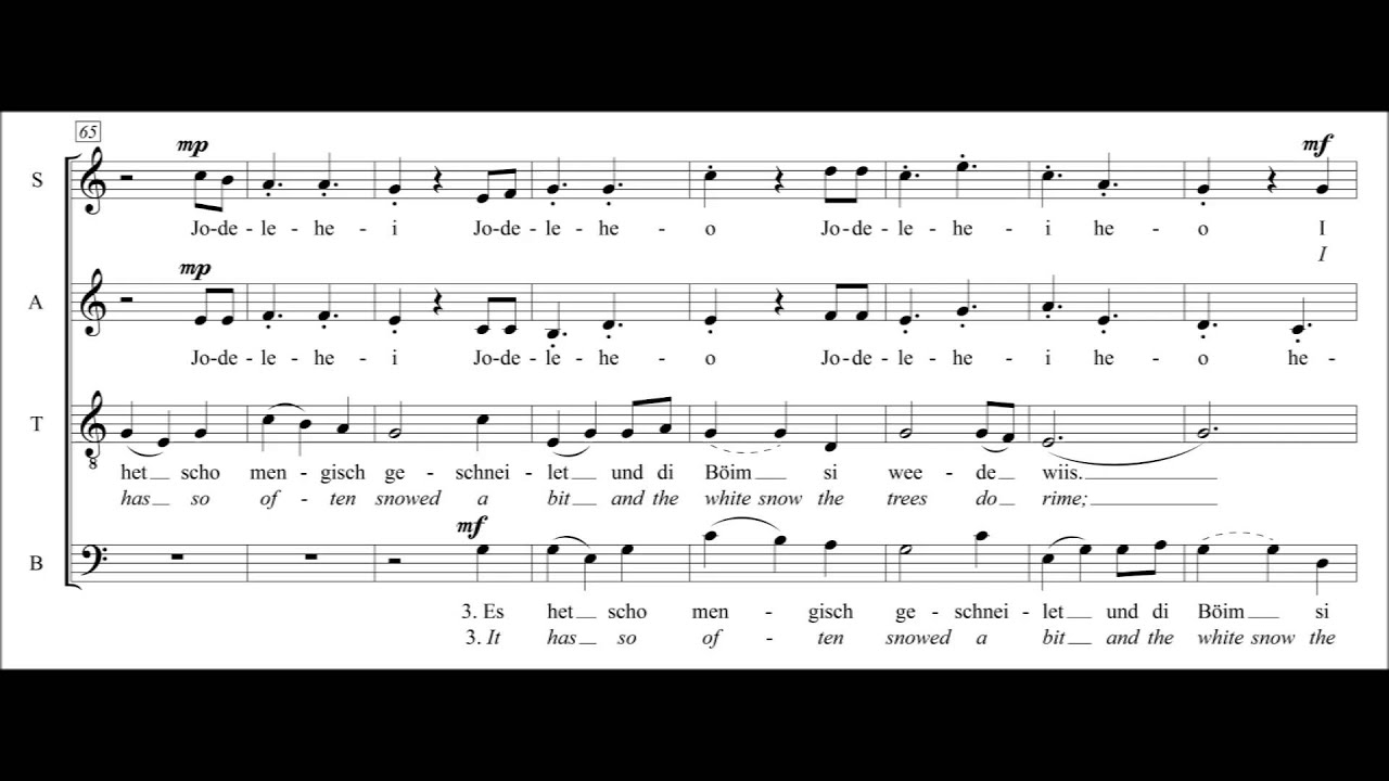 Mi Vater isch ä Chääser Gsii -arranged by Mark D. Templeton