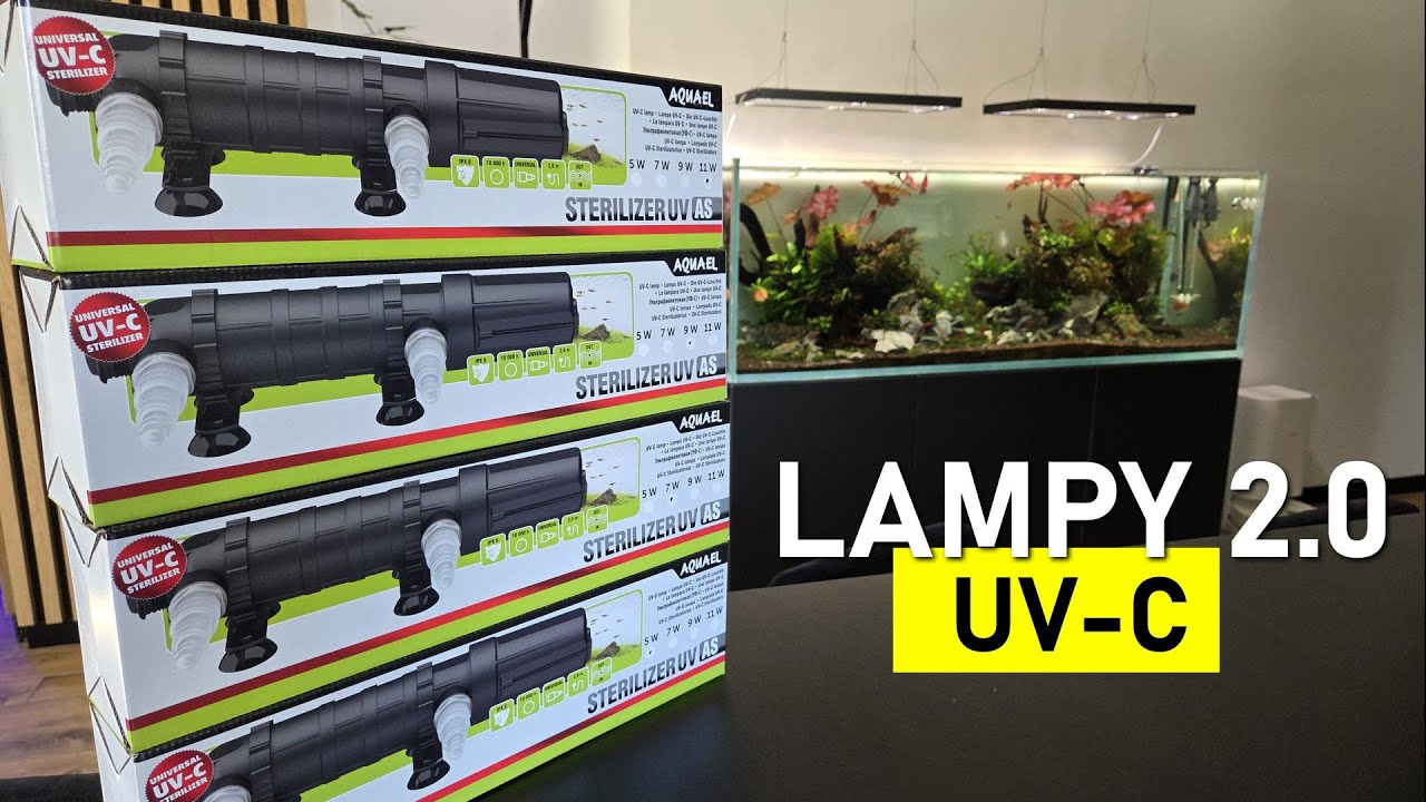 Aquael UV AS 2.0 Lampy UV-C do akwarium